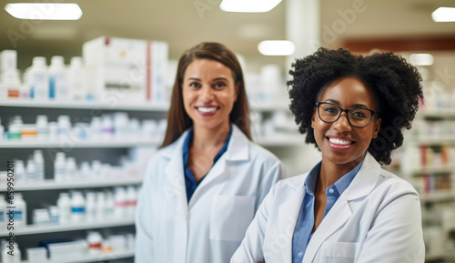 pharmacist in pharmacy photo