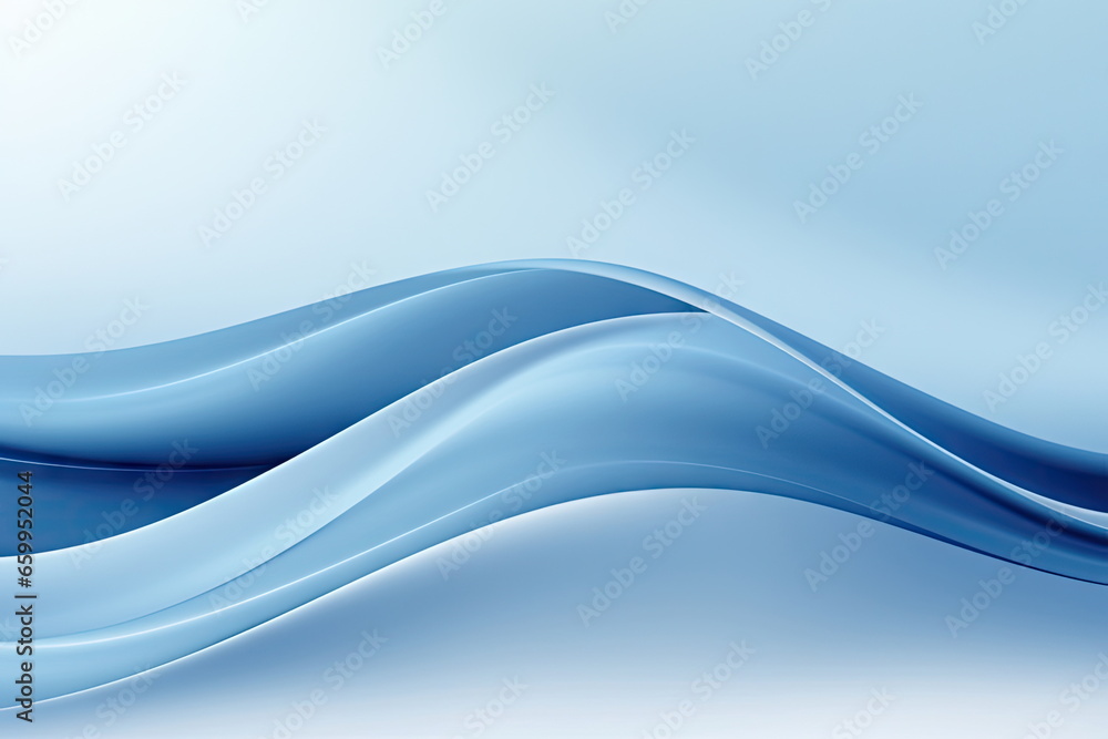 Obraz premium Smooth blue background abstract gradient