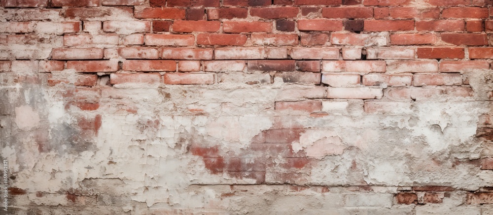 Fototapeta premium Classic brick texture for interior design or studio backdrop