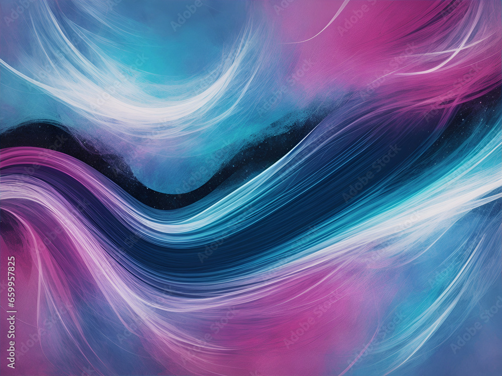 Fondo abstracto con formas suaves en tonalidades de los azules y fucsia. Vista de frente. IA Generativa
Fondo abstracto con formas suaves en tonalidades de los azules y fucsia. Vista de frente. IA Generativa