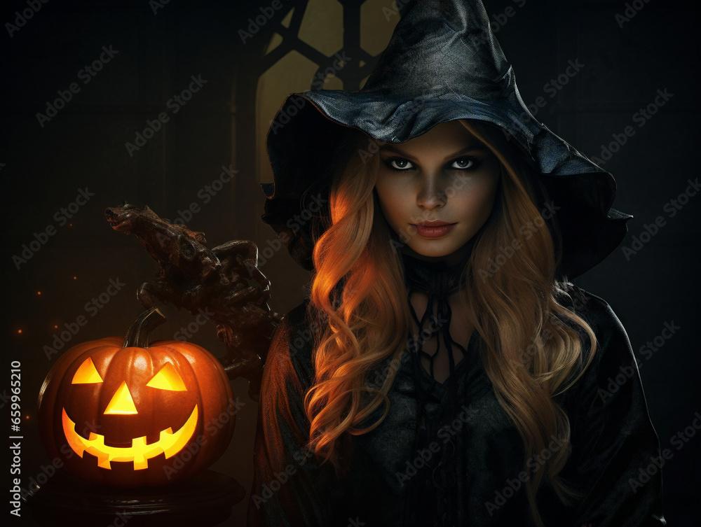 A spooky Halloween concept featuring a raw and artistic style with vibrant colors and textures. A spooky Halloween concept featuring a raw and artistic style with vibrant colors and textures.