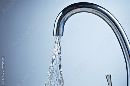 low-flow faucet showing tiny water stream