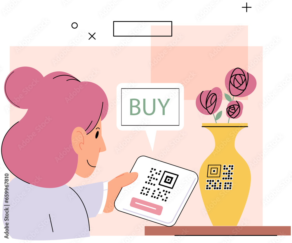 Cashless payment. Vector illustration. A cashless society is becoming more feasible with advancements in payment technology Many retailers now accept contactless payments for faster checkout process Cashless payment. Vector illustration. A cashless society is becoming more feasible with advancements in payment technology Many retailers now accept contactless payments for faster checkout process
