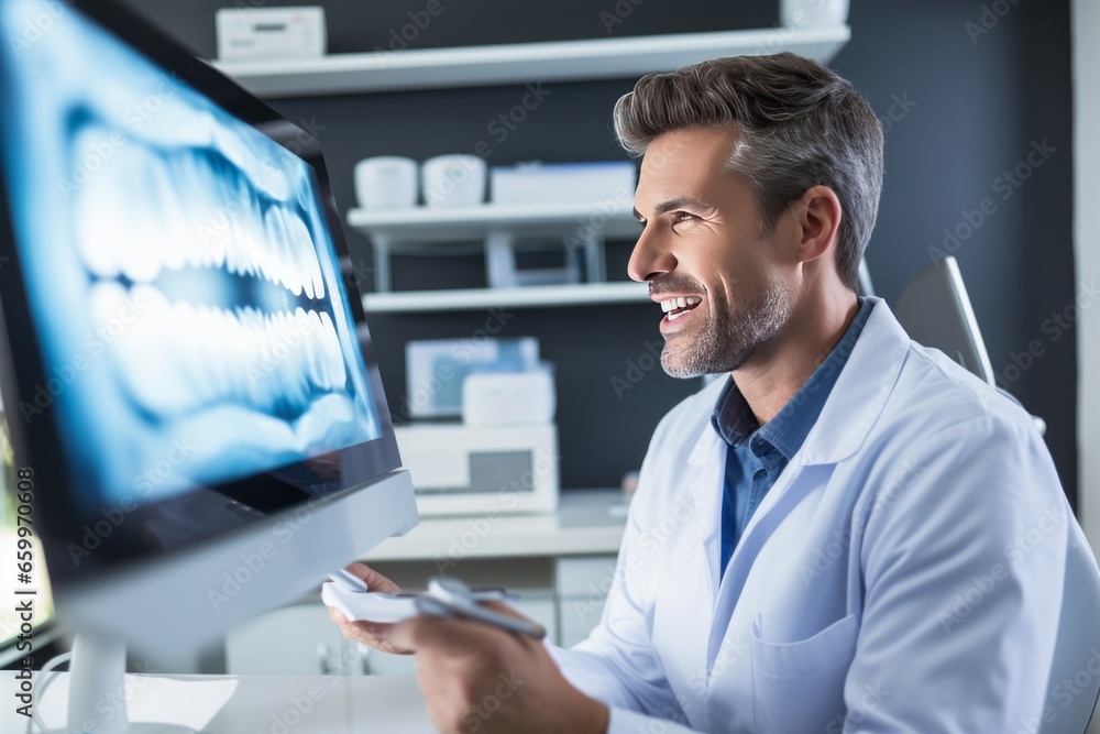 doctor looking at x ray doctor looking at x ray
