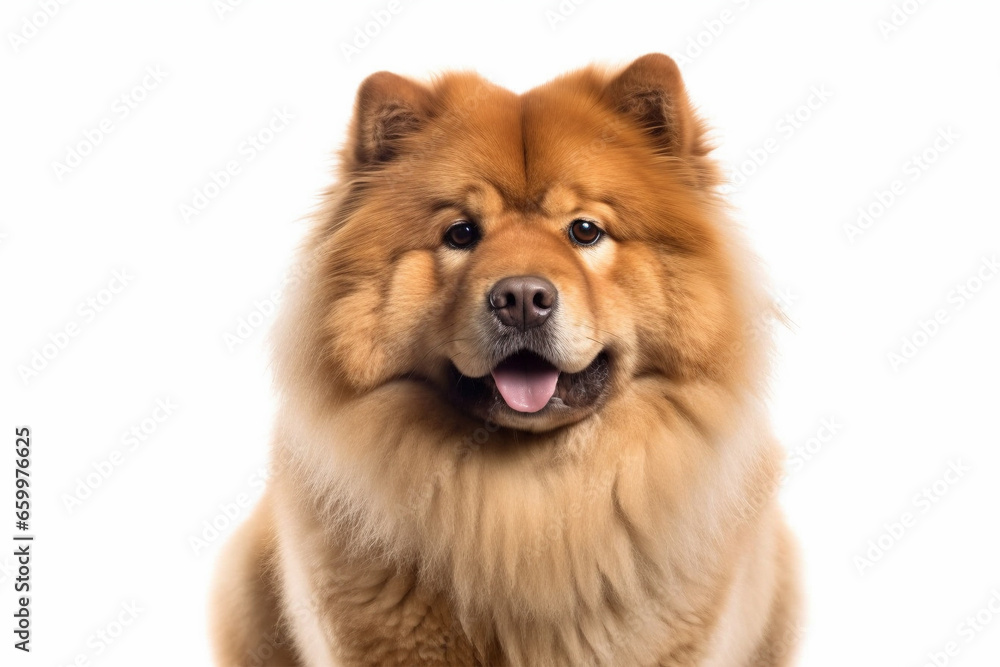 Portrait of Chow Chow dog 