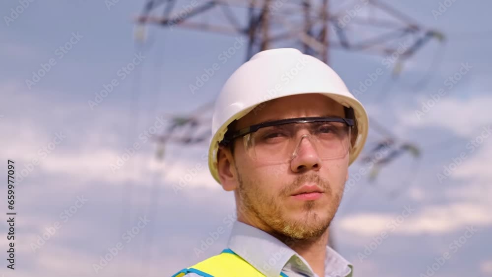 Electrical technician at a power plant. Electrical distribution