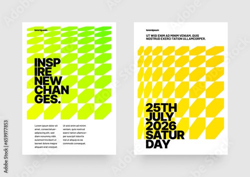 Simple corporate layout template for events, companies or any business related. Design with geometric shape for flyer, poster, cover, brochure, banner or any layout.