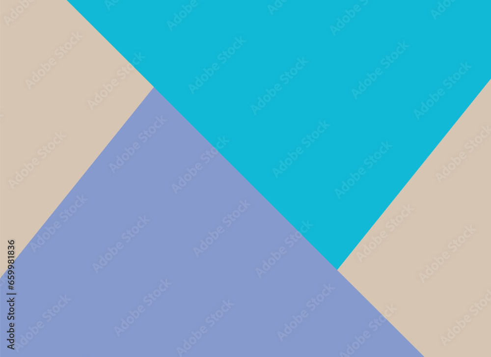 Minimal geometric pastel paper cut background template vector. Minimal geometric pastel paper cut background template vector.