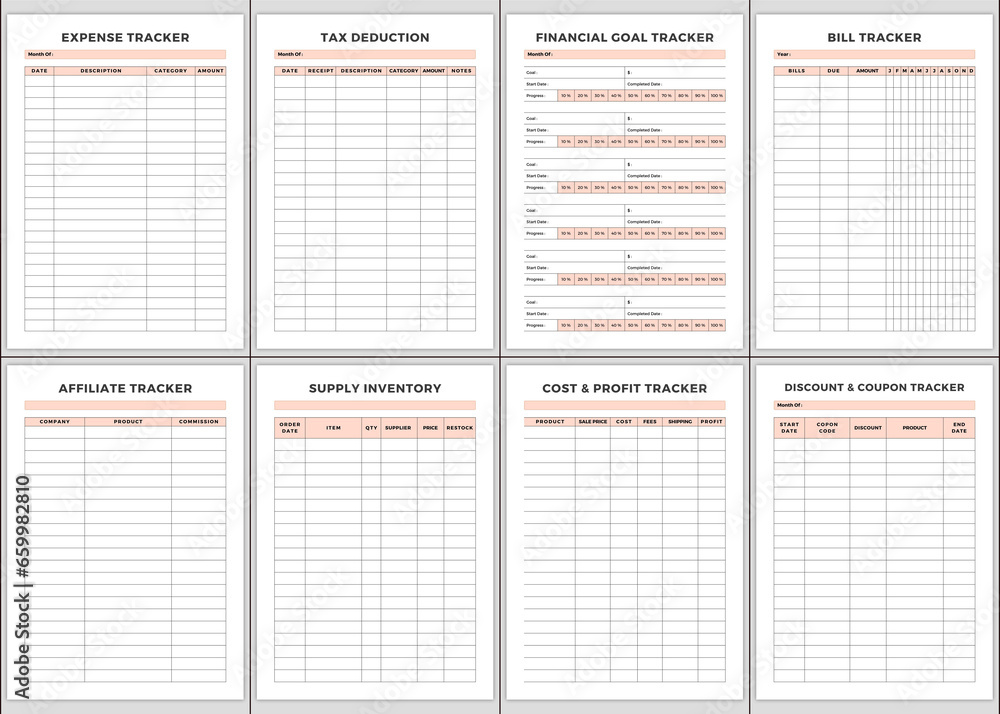 Minimalist planner pages templates.Expense Tracker,Tax Deduction,Financial Goal Tracker,Bill Tracker,Affiliate Tracker,Supply Inventory,Cost & Profit Tracker,Discount & Coupon Tracker, Minimalist planner pages templates.Expense Tracker,Tax Deduction,Financial Goal Tracker,Bill Tracker,Affiliate Tracker,Supply Inventory,Cost & Profit Tracker,Discount & Coupon Tracker,