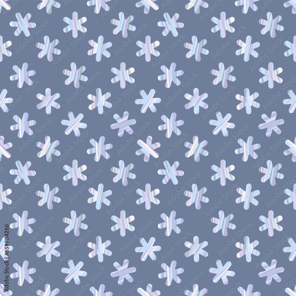 Christmas pattern with snowflakes, winter background. Christmas pattern with snowflakes, winter background.