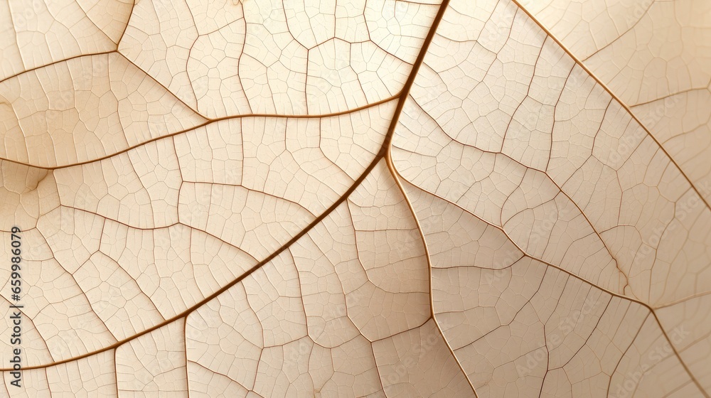 Obraz premium Close up texture leaf structure macro photography, abstract texture