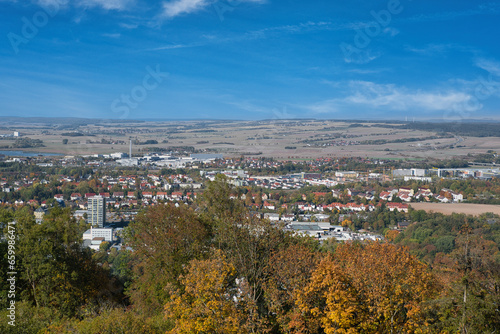 Stadt und Landkreis Coburg in Oberfranken Deutschland 