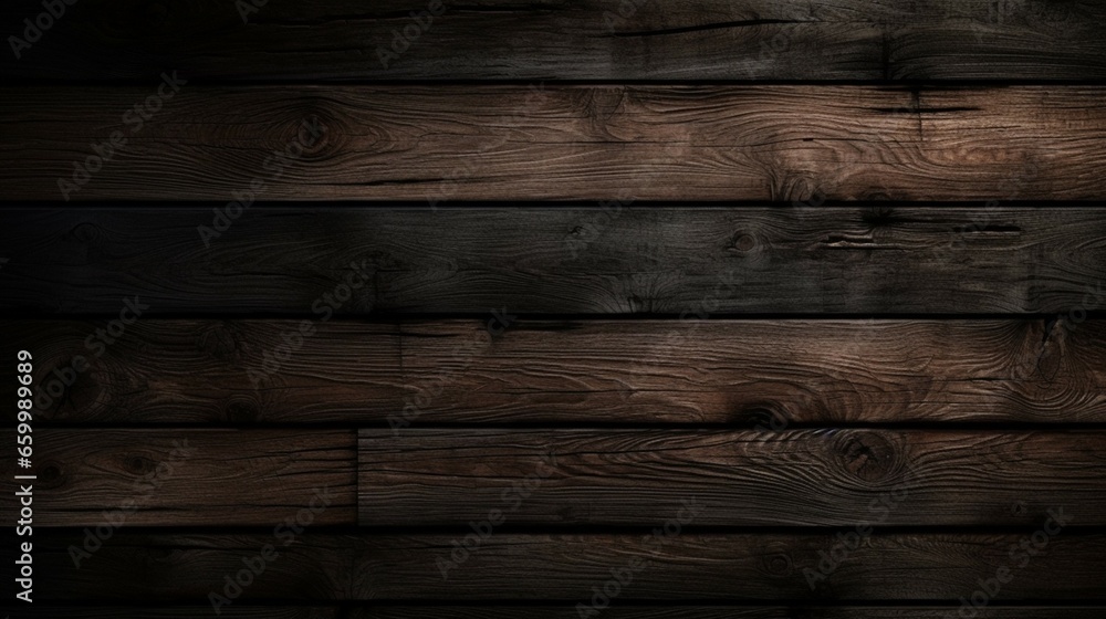 Obraz premium design of dark wood background.Generative AI