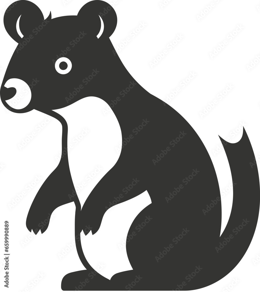 Obraz premium Tree kangaroo icon