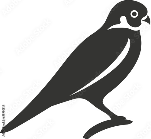 Bild auf Leinwand American kestrel bird icon