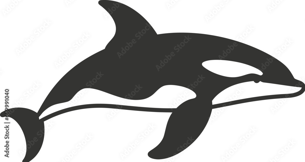 Obraz premium Orca icon