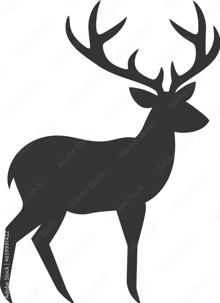 Obraz premium Deer icon