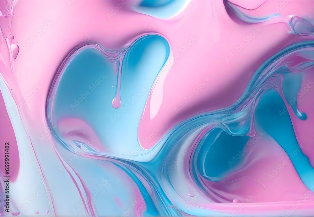 An abstract masterpiece that immerses you in a world of liquid fluidity, where the captivating fusion of pink and blue hues converges in a dynamic splash blast, evoking a vibrant sense of energy and a An abstract masterpiece that immerses you in a world of liquid fluidity, where the captivating fusion of pink and blue hues converges in a dynamic splash blast, evoking a vibrant sense of energy and a