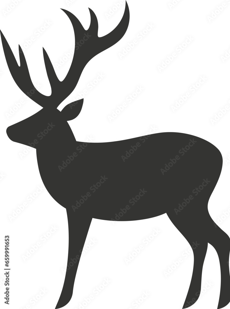 Fototapeta premium Fallow Deer icon