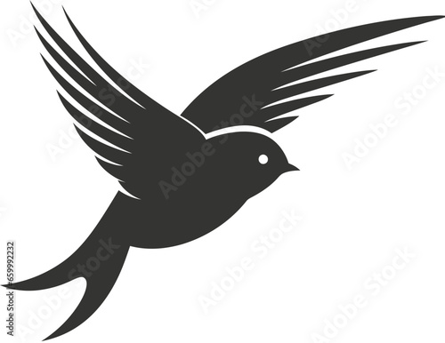 Swallow bird icon