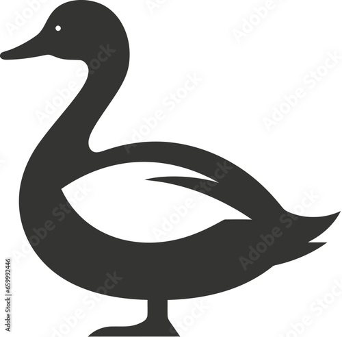 Goose bird icon