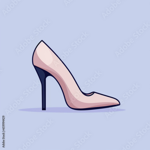 shoes on a white background 3d icon