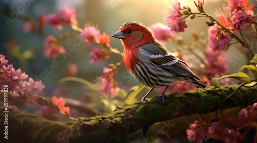 robin on branch