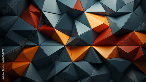 abstract triangle mosaic background