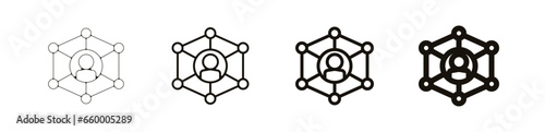 Teambuilding entreprise travail pictogramme icône et symbole logo