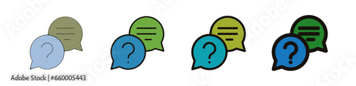 Echange message equipe Teambuilding entreprise travail pictogramme icône et symbole logo