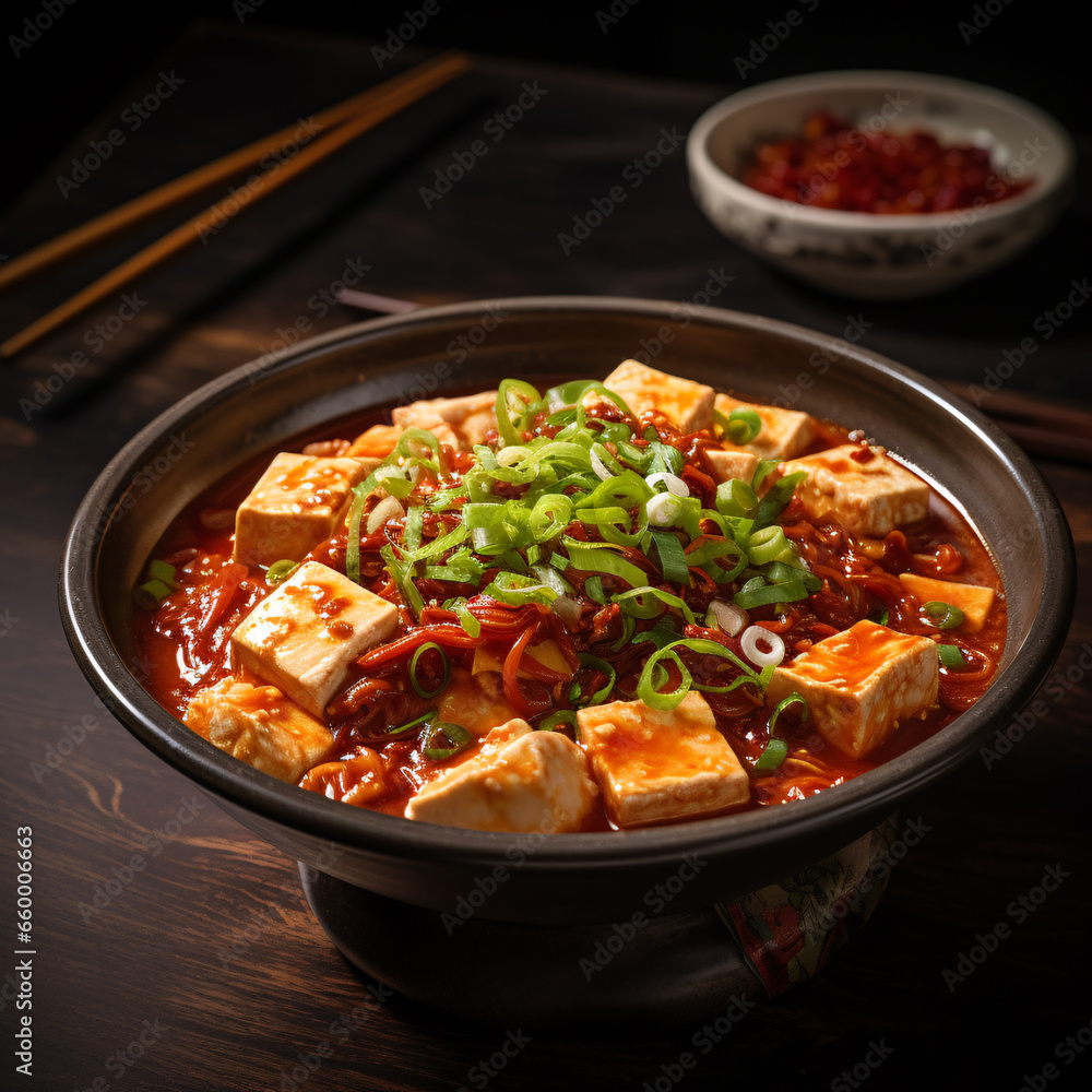 Mapo tofu 