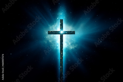 symbol christian on background