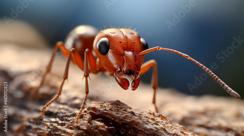 Close up of Red fire ant © Trendy Graphics