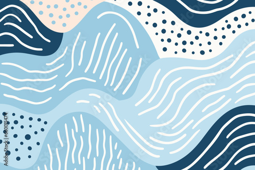 Christmas winter seamless pattern, abstract style. Good for fashion fabrics, children’s clothing, T-shirts, postcards, email header, wallpaper, banner, posters, events, covers, advertising, and more.