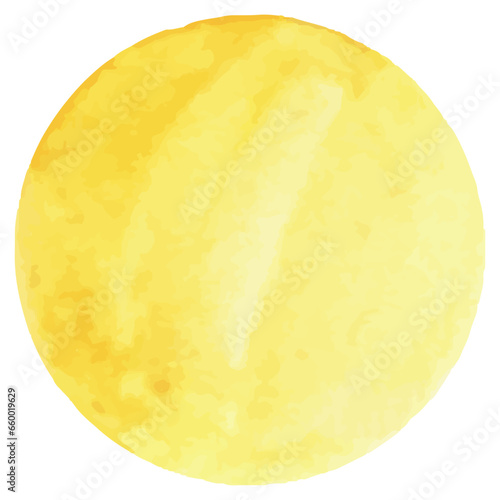 Watercolor shapes dots. Watercolors blobs. Colorful watercolor hand painted circles. Round stains