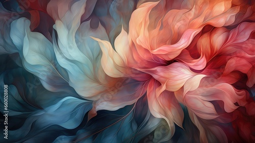 Beautiful flowers background - generative ai © BrandwayArt