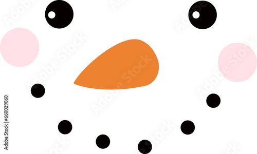 snowman face