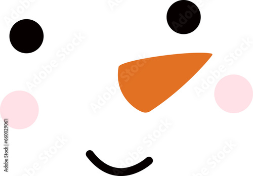 snowman face
