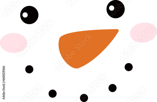 snowman face