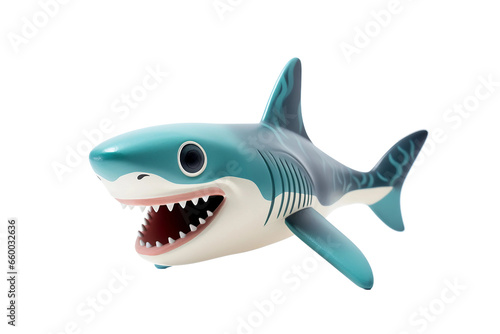 Toy Shark on Transparent background