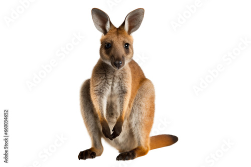 Wallaby Isolated on Transparent background