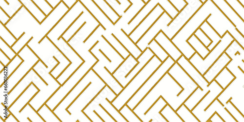 Luxury white gold background pattern seamless geometric line stripe chevron square zigzag abstract design vector. Christmas background.