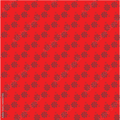 Red Christmas background pattern .