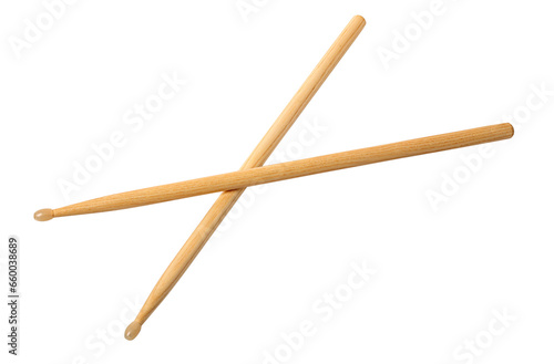 The drumstick is isolated