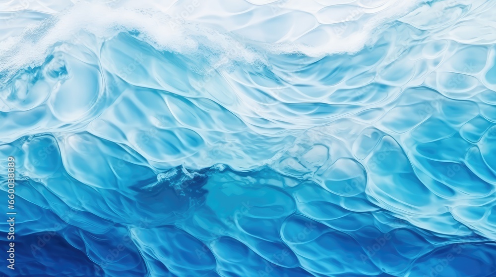 Waves on the sea background - generative ai Waves on the sea background - generative ai