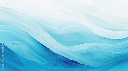 Blue background inspired by ocean waves