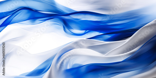 Abstract digital background or texture design in Israeli flag colors.