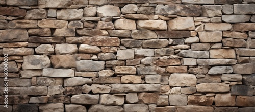 Background or texture of a stone wall