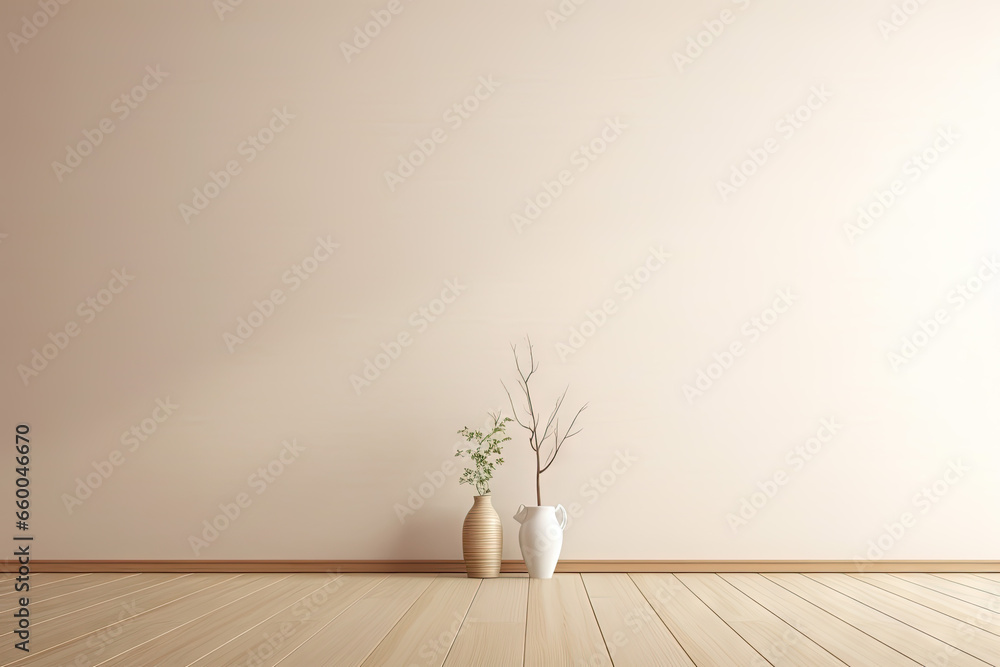 empty minimal room interior design with pastel wall empty minimal room interior design with pastel wall