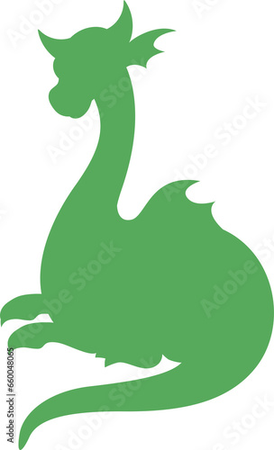 Wallpaper Mural  Dragon green for decoration and design. Torontodigital.ca